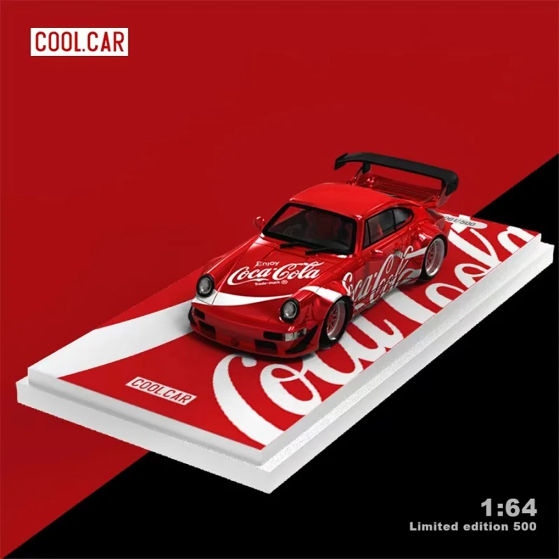 1:64 964 Coca-Cola окрашенная крутая машина из сплава 911 литая под давлением статическая