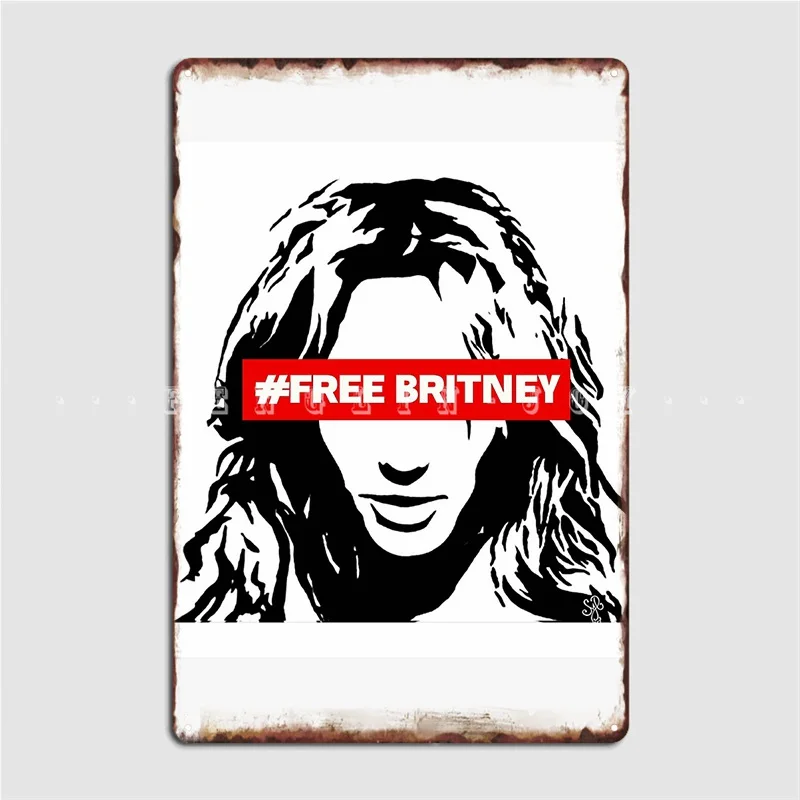 

Бесплатный Плакат Britney, металлическая табличка, настенная роспись, домашние классические тарелки, жестяной знак, плакат