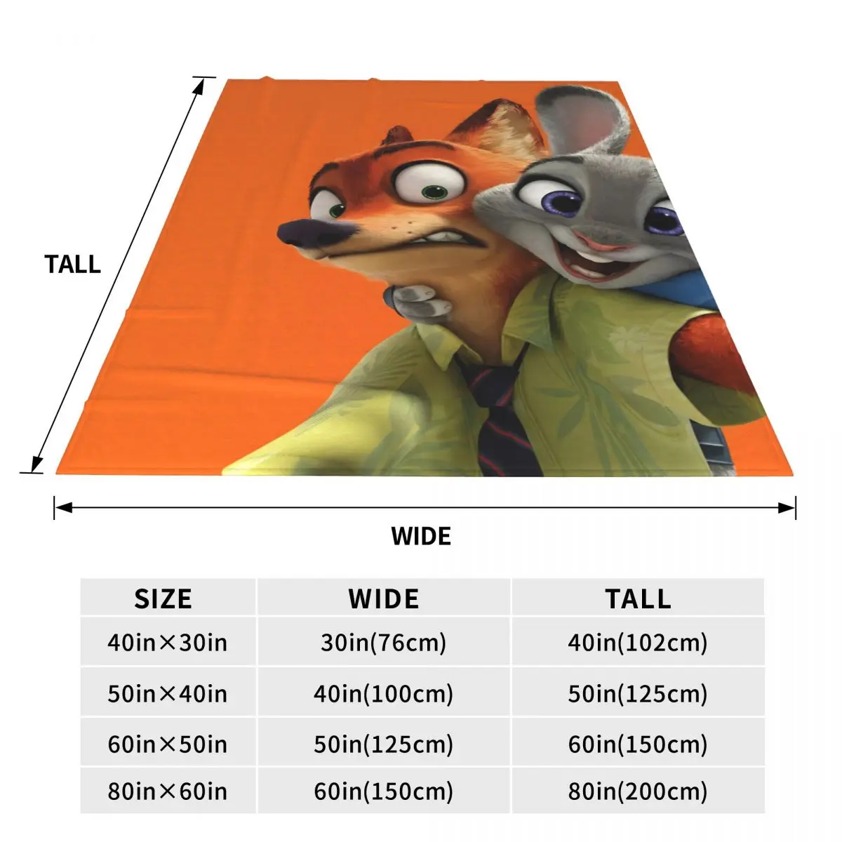 Фланелевое одеяло Zootopia Judy Nick супер теплое для домашнего декора путешествия офис