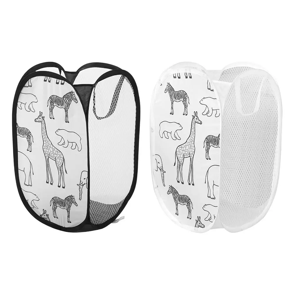 Корзина для белья 30x30 см большая емкость мультяшная складная корзина домашней