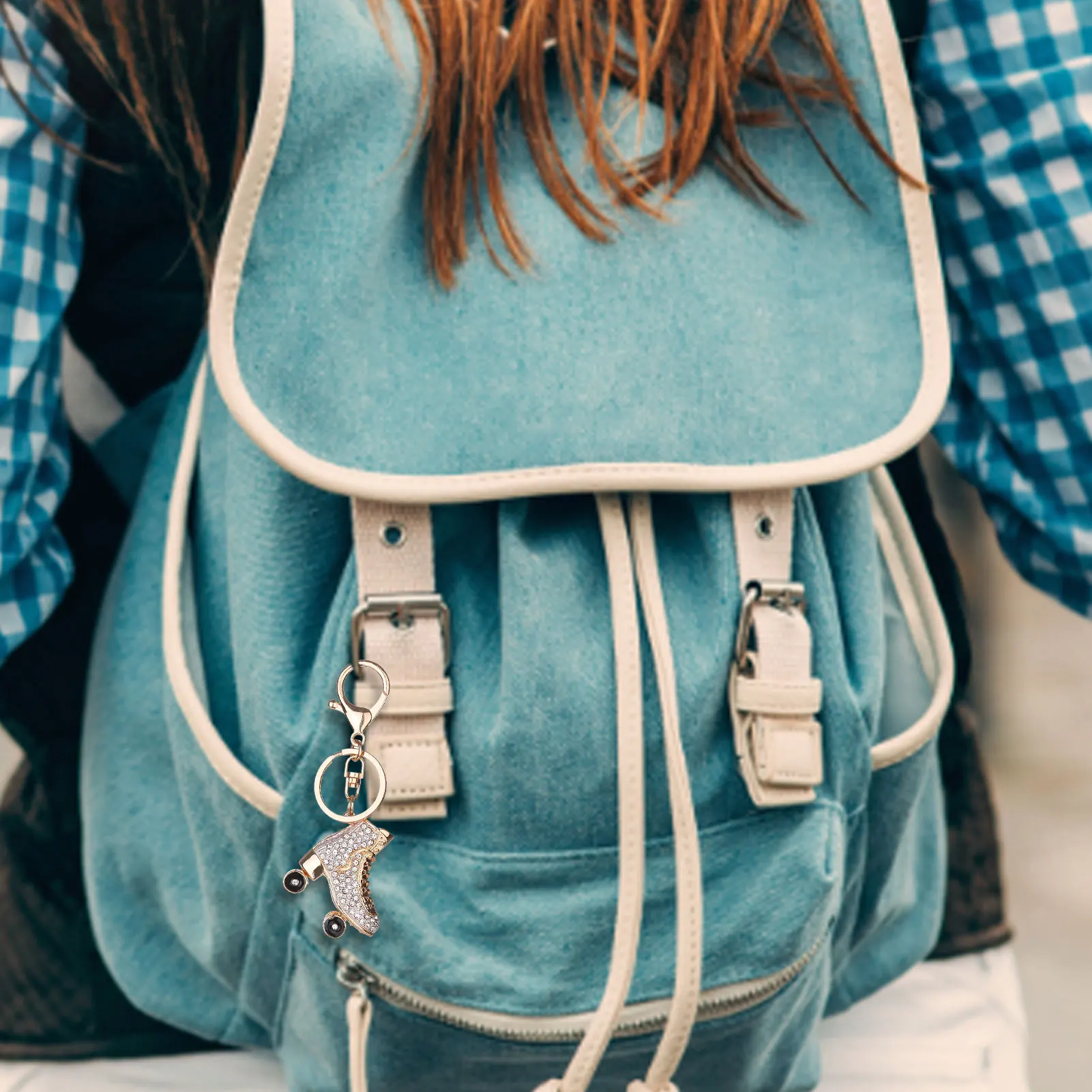 Женский брелок-Роллер из металлического сплава |