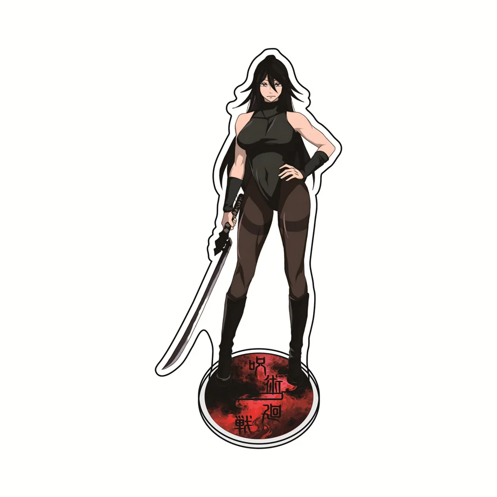 Фото Аниме Jujutsu Kaisen: Shimetsu Kaiyuu - Zenpen, акриловая подставка 15 см, декор для стола с Годжо/Юдзи, изысканные изделия, брелок №3