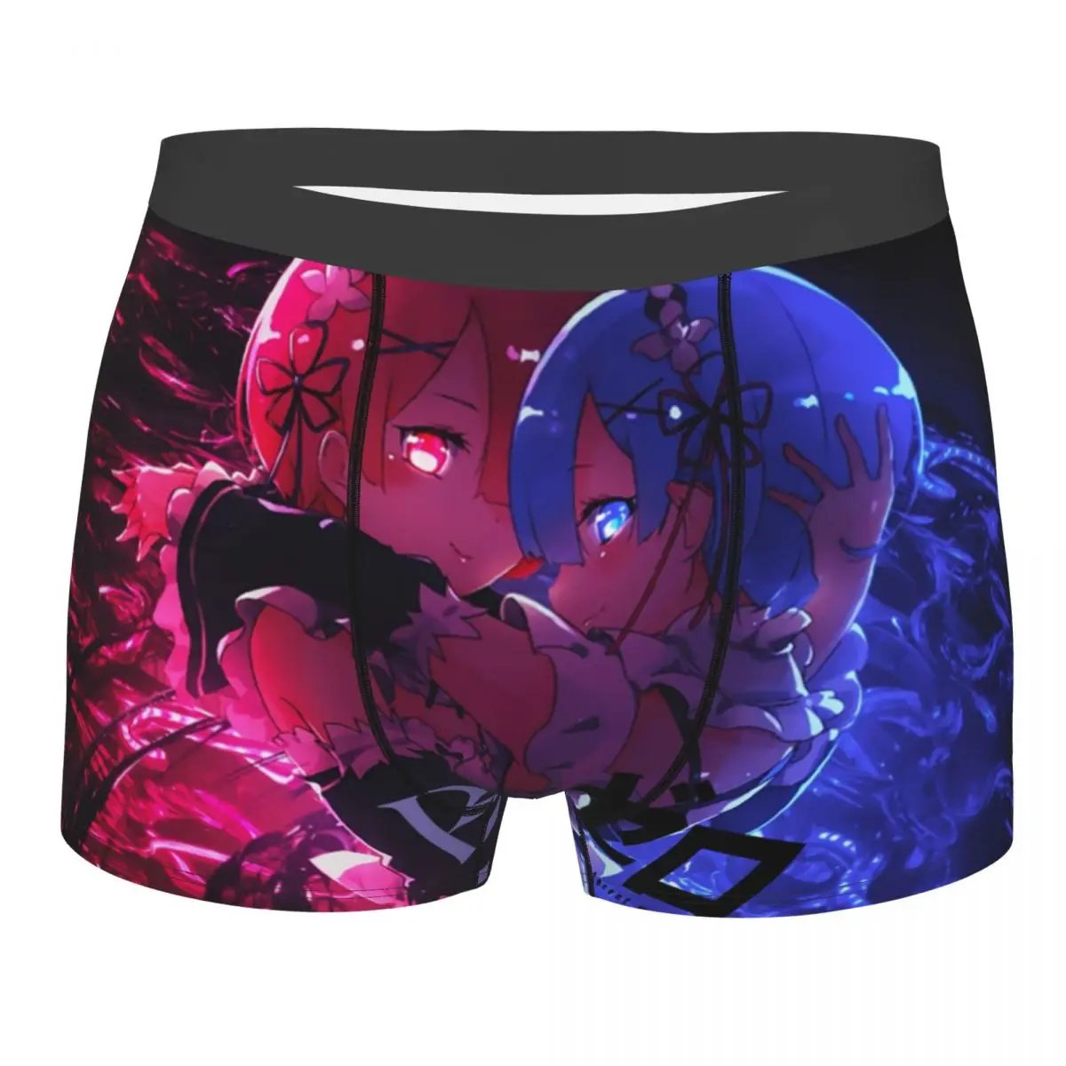 

Мужские дышащие трусы-брифы Sexy Re Zero с рисунком в стиле аниме