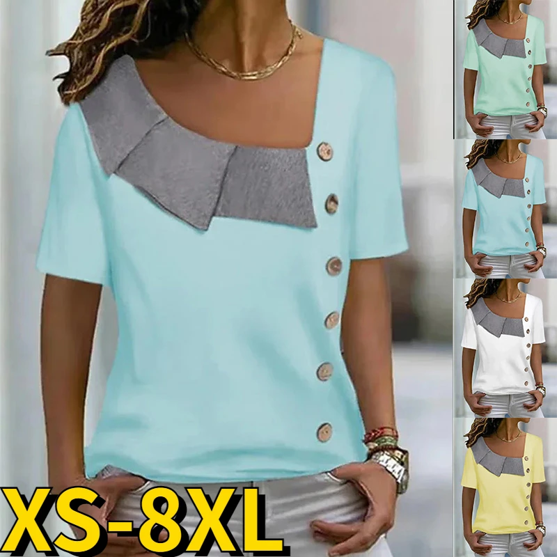 

2022 New Fashion Print Top Women Elegance Loose Long Sleeve V-Neck Casual Oversized T-shirt Autumn Simple Style Pullover Tee