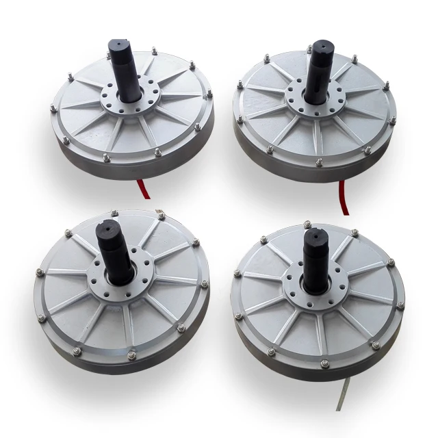 500 Вт 350 об/мин низкоскоростной без сердечника для ветряной турбины PMG внешний