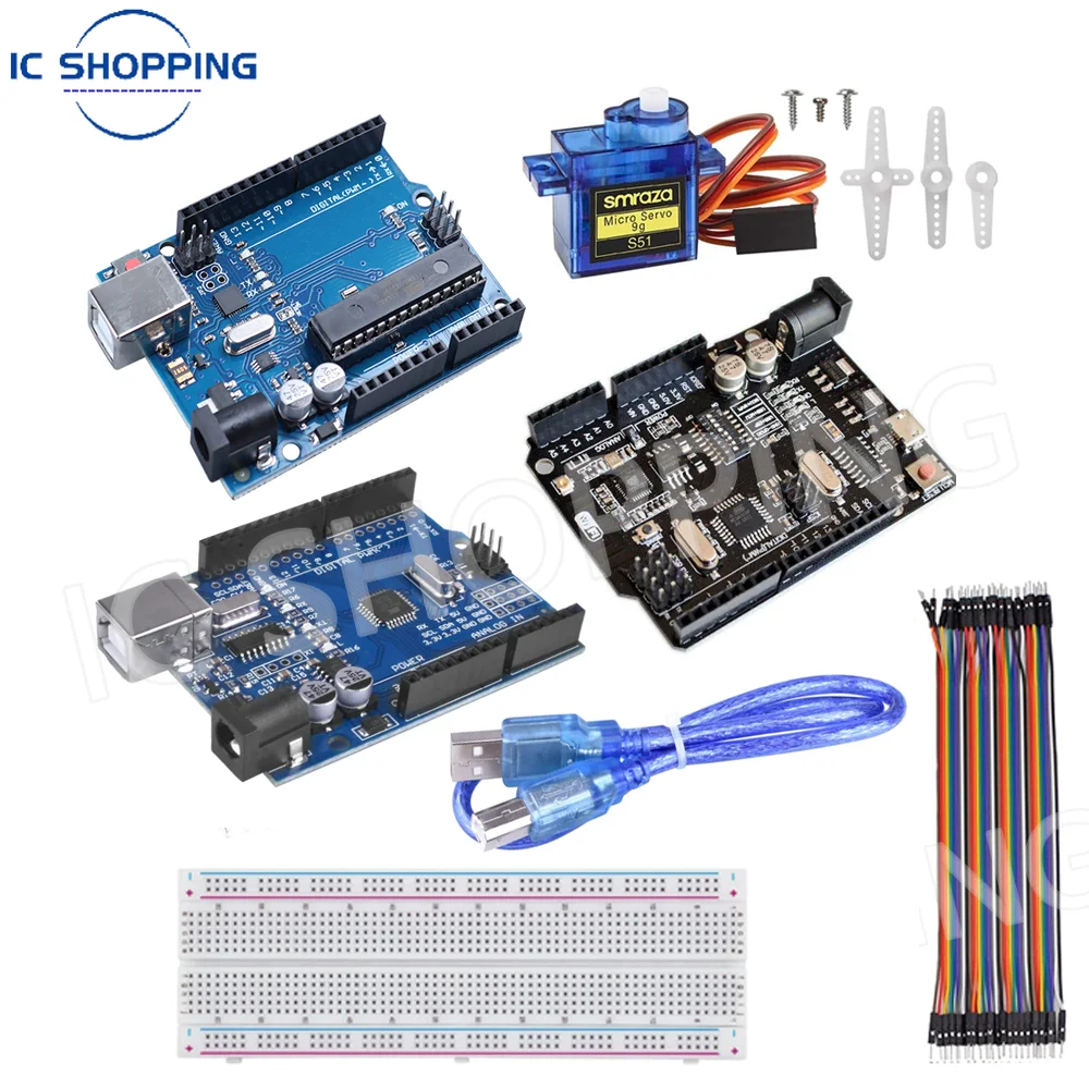 

UNO R3 Official Box ATMEGA16U2 UNO+WiFi R3 Original ATMEGA328P Chip CH340G for Arduino UNO R3 Development Board WeMos ESP8266