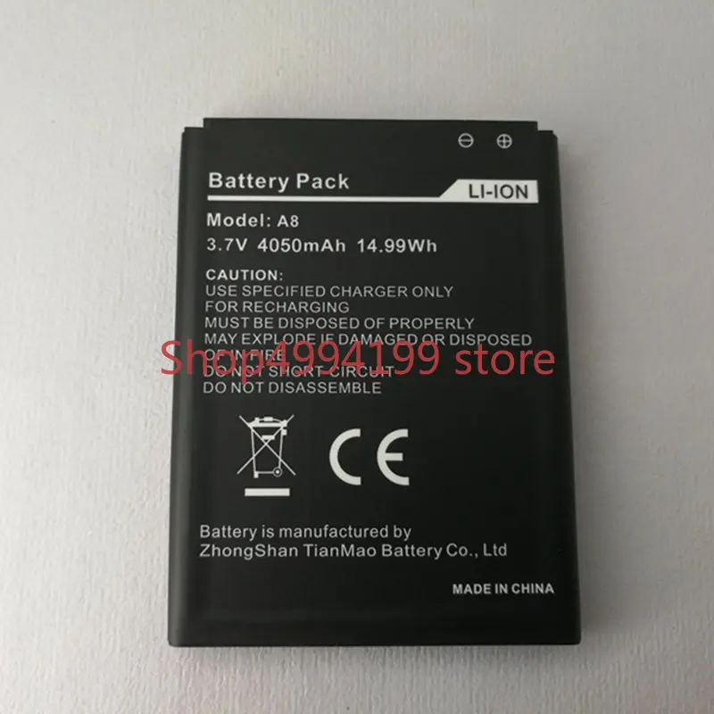 

new Mobile phone battery AGM A8 battery 4050mAh High-quality Three mobile phone accessories Long standby time