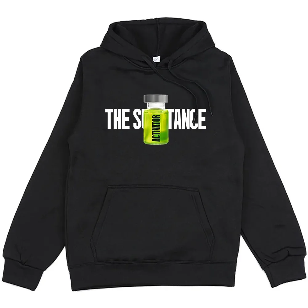 Толстовки с рисунком из фильма ужасов The Substance зимние мужские/женские толстовки