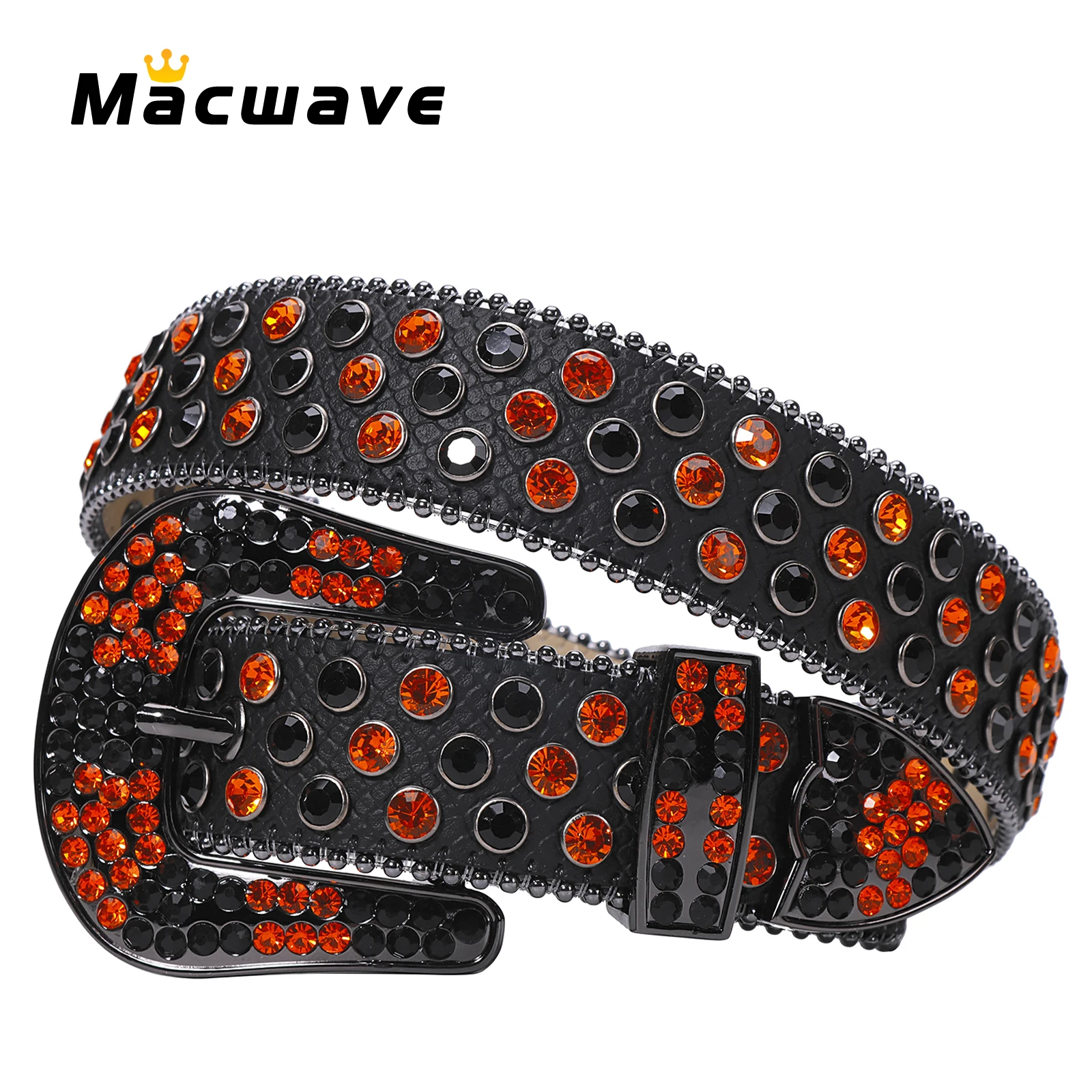 Luxury Strap Western Rhinestone Belts Fashion Diamond Belt for Men Cinto De Strass Cowgirl Cowboy Cinturones Para Hombre