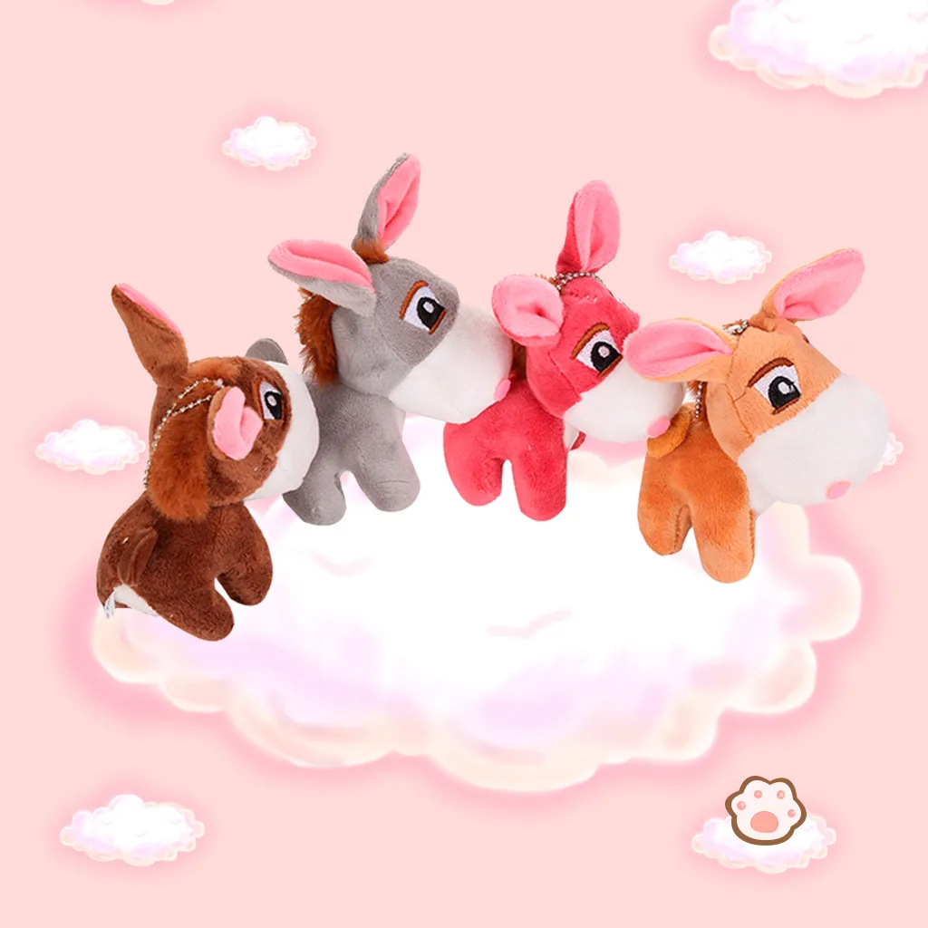 

Рюкзак Po плюшевый милый набитый с животными, мягкий подарок, маленькие игрушки donky, Плюшевые аксессуары, плюшевая игрушка, крутой плюшевый животный