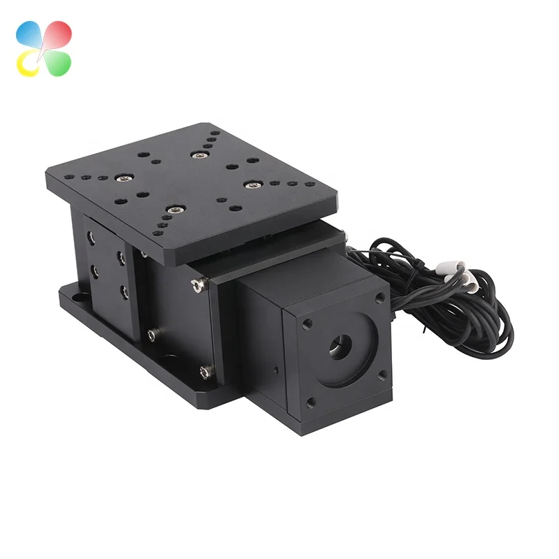 Фото Моторизованная вертикальная платформа C&K JMHZ с осью Z 80*100 мм для микроскопа, заводская цена №2