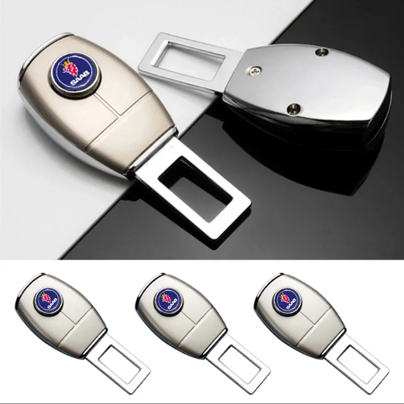 

1PC Car Seat Belt Clip Extension Plug Buckle for Saab 900 93 95 GT750 93X 9X Turbo Monster Phoenix Sonett 9-5 9000 Accessories