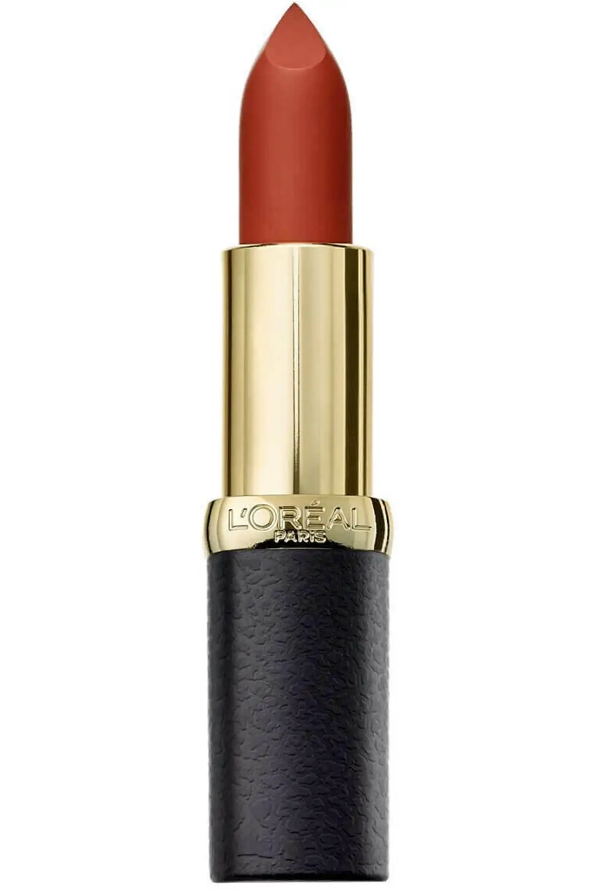 

Brand: L'Oreal Paris Color Riche Matte Addiction Lipstick No: 655 Copper Clutch Category: Lipstick