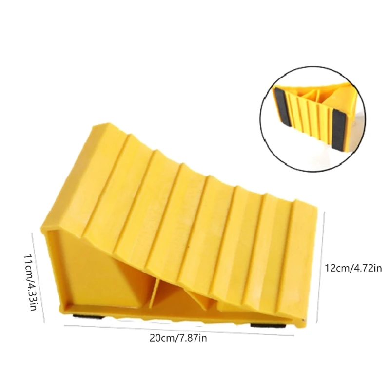 Колесные колодки Essential с ручками Противооткатные упоры для прицепа Простая