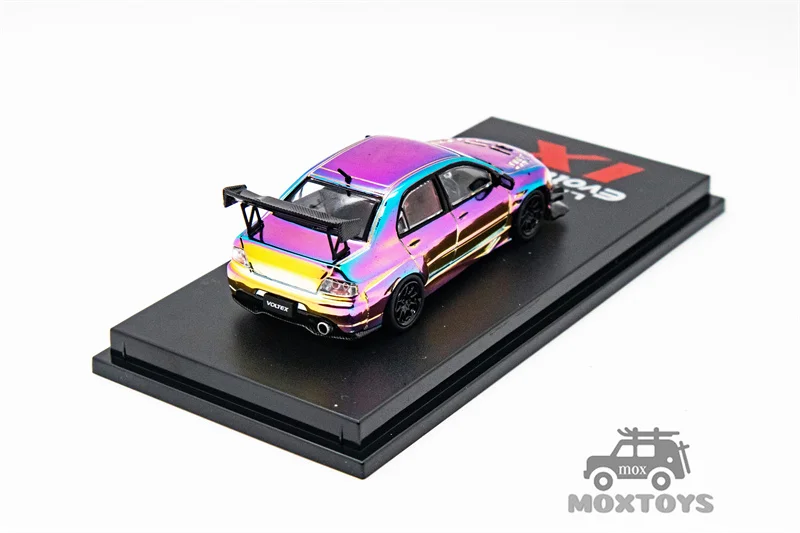CM MODEL 1:64 Lancer Evoix Widebody Chromecolour литая модель автомобиля