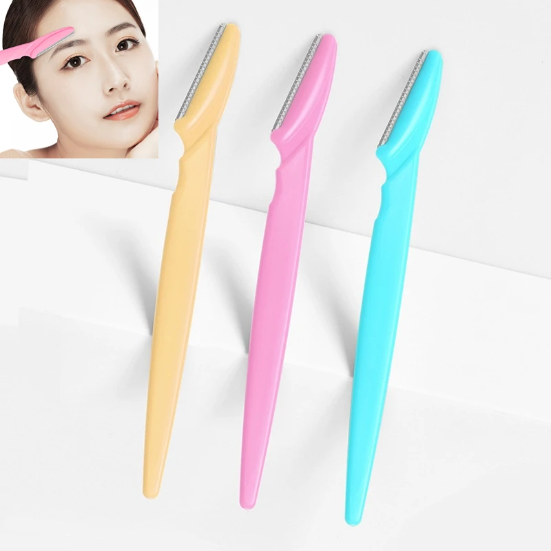 1/3/10Pcs Eyebrow Trimmer Women Face Razor Face Hair Remover