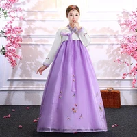 traditional female hanbok skirt palace dress north korean costume dance performance costume custom
