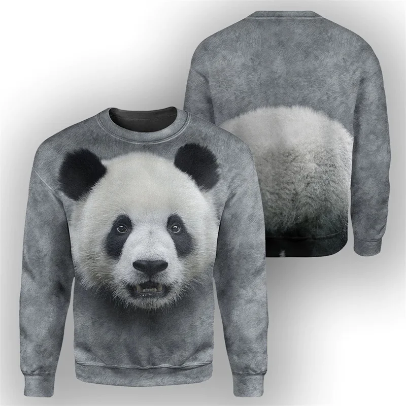 Худи мужское с 3D-принтом свитшот длинным рукавом и круглым вырезом худи