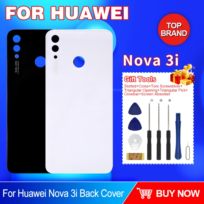 Лидер продаж задняя крышка для Huawei Nova 3i корпуса запасные части ремонта P Smart Plus