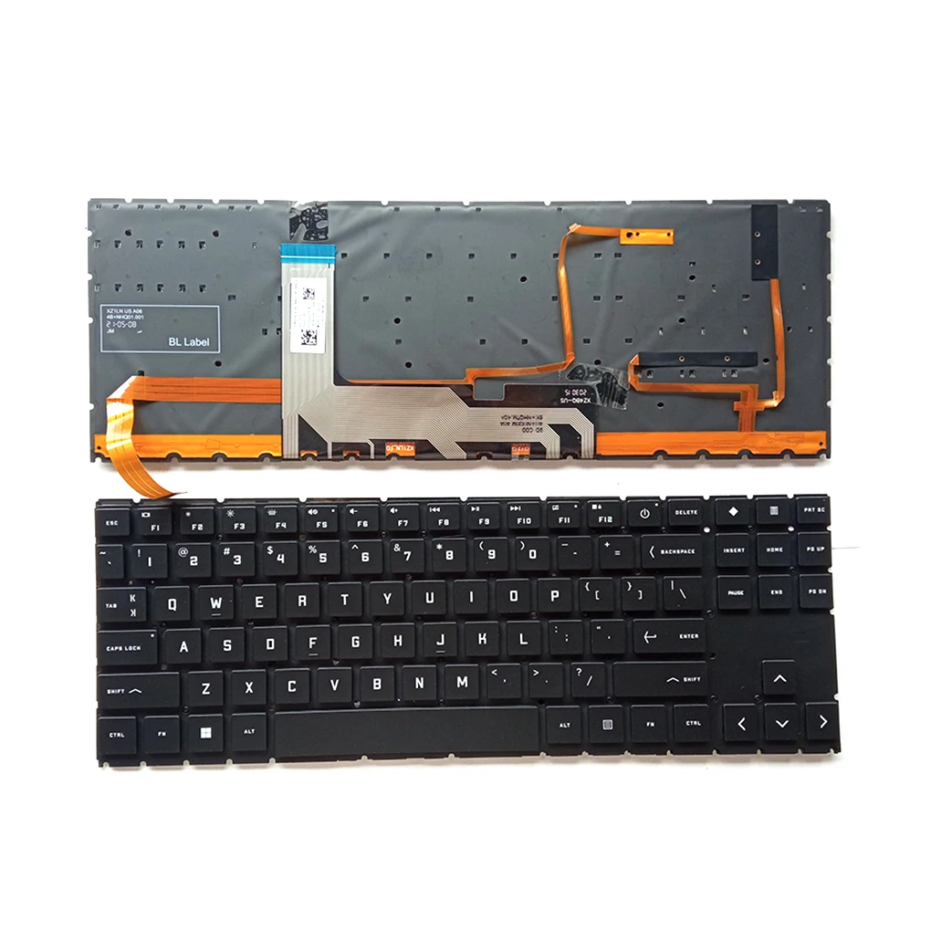 

Colorful RGB Keyboards Anti-slide Precise Dust Cover Good Touch Office Home Accessories Replacement for HP 15-EN