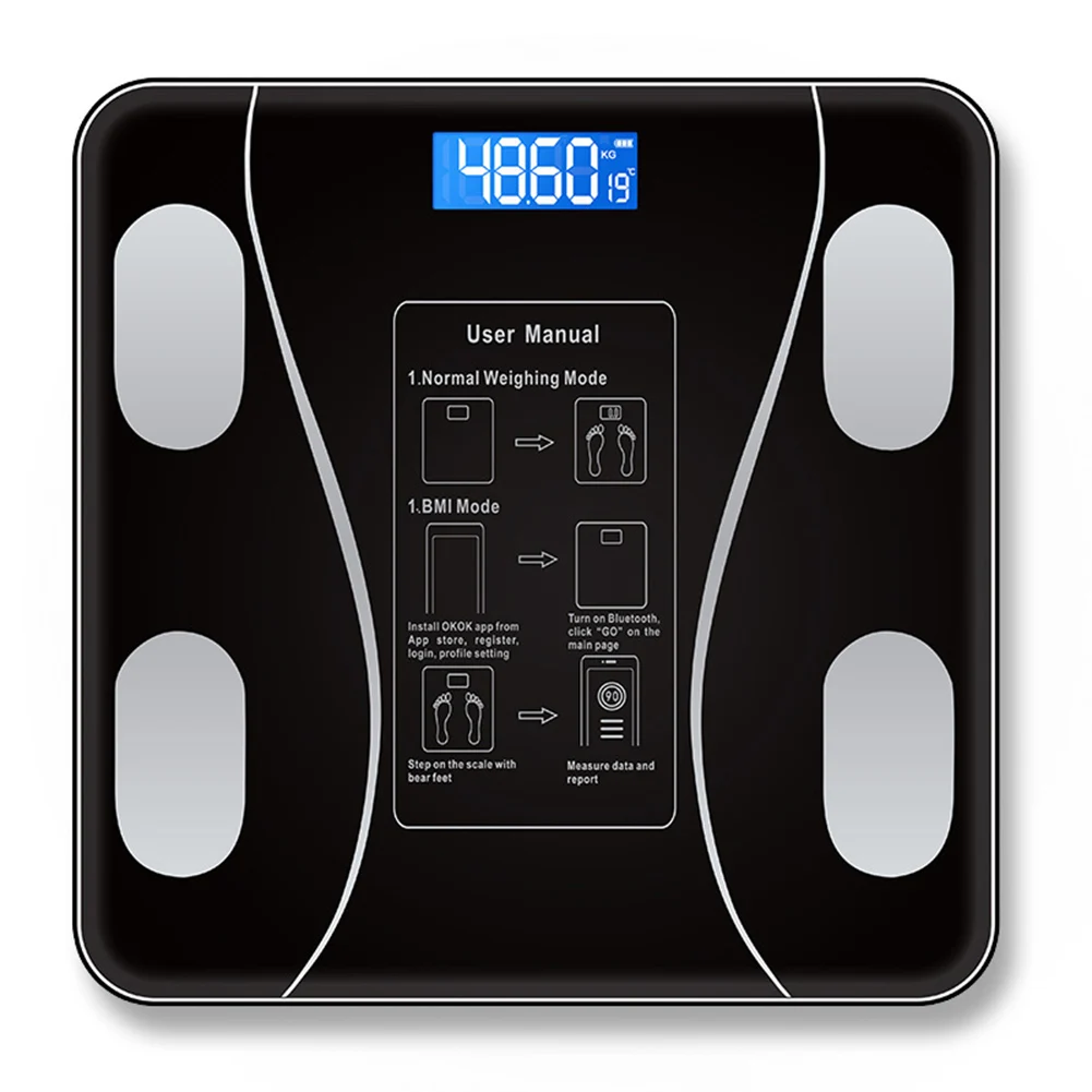 

Smart Weighing Scale Bluetooth-compatible Electronic Weight Loss Body Scales