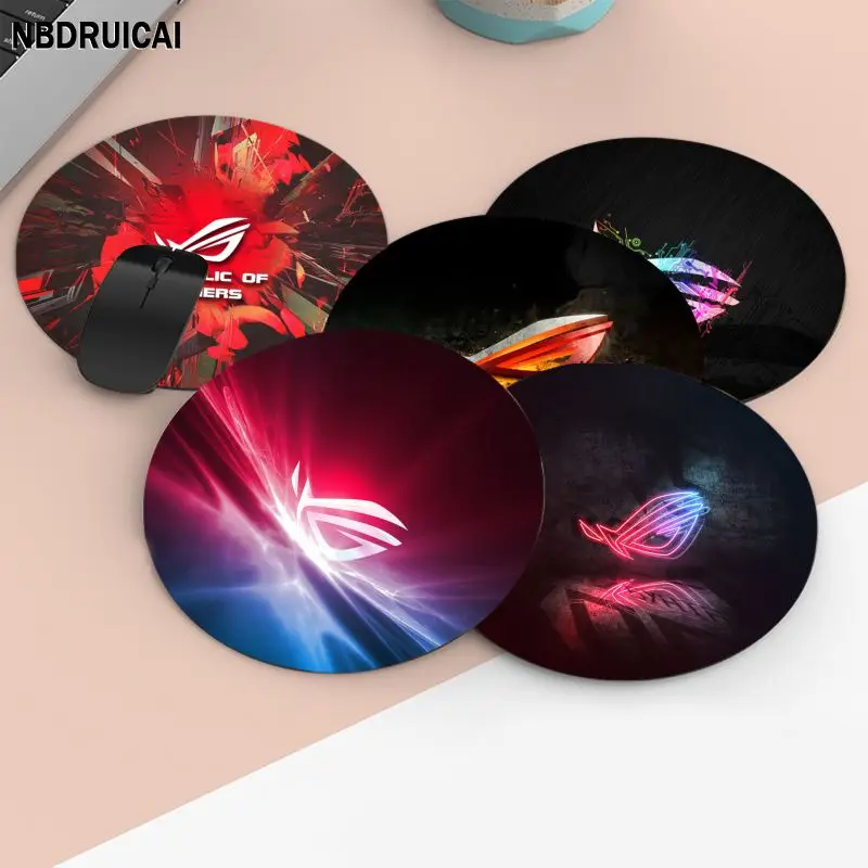 

Asus INS Tide Round Thickened Mouse Pad Oversized Gaming Keyboard Table Mat Desk Set Accessories Deskpad Home Decor