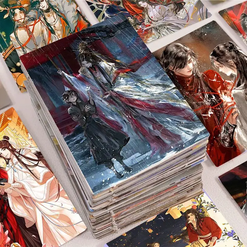 Мини-плакаты TGCF Tian Guan Ci Fu официальное благословение аниме Хуа Чэн и Кси Лян