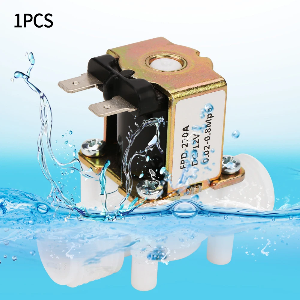 

DC 12V Plastic Normally Closed Electric Solenoid Valve Tool For Water Control RO Water Reverse Osmosis System