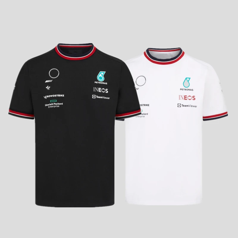 

F1 Race New 2022 Team T Shirts F1 Shirts Petronas Formula 1 Racing Suits Moto Motorcycle Racing Men's T Shirts