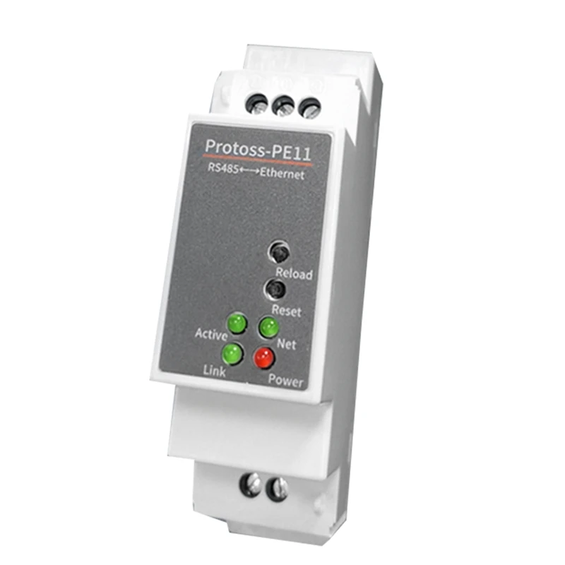 1 шт. последовательный порт на DIN-рейку преобразователь RS485 в Ethernet сервер Protoss MQTT