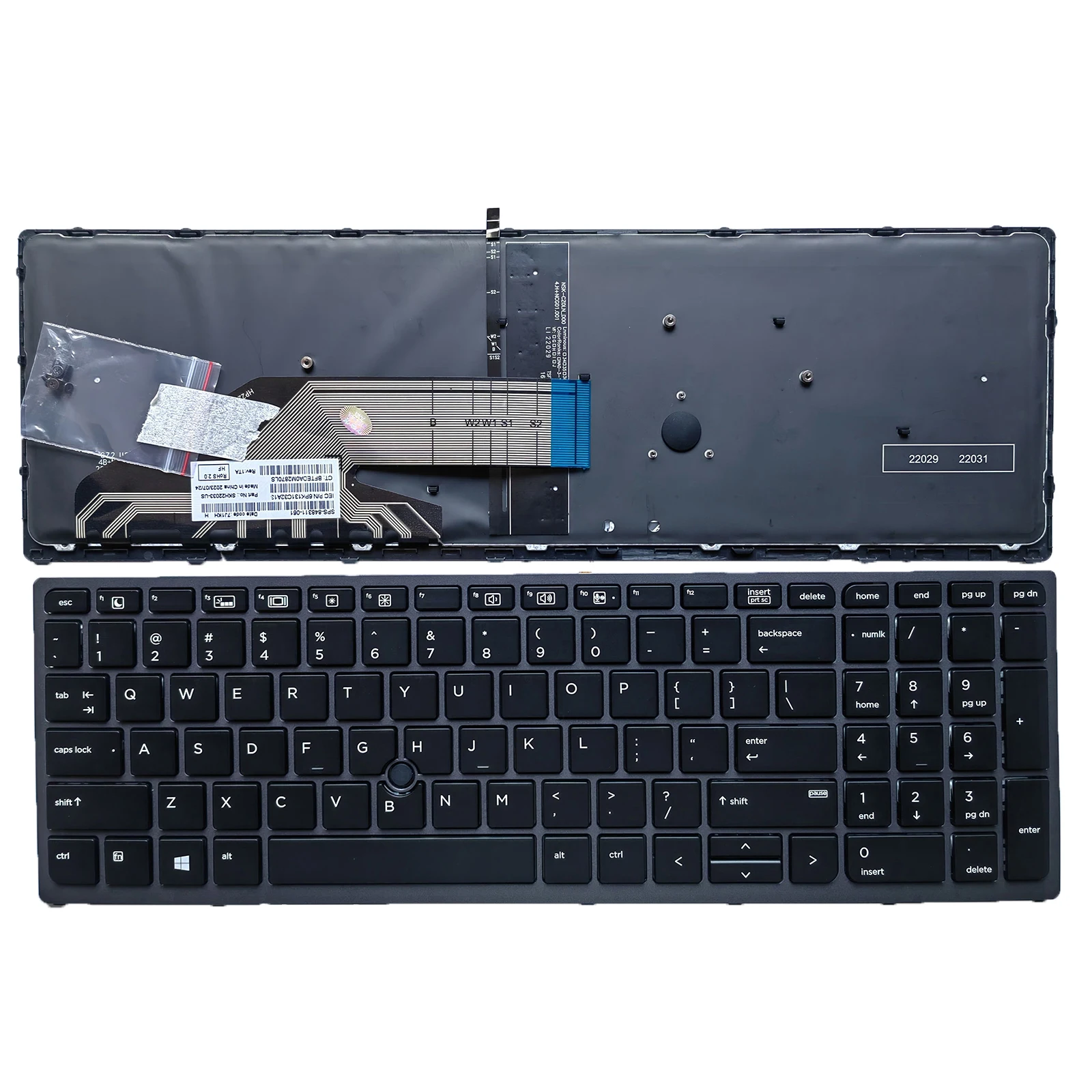 Американская клавиатура для HP ZBOOK 15 G3 G4 17 серии 848311 -001