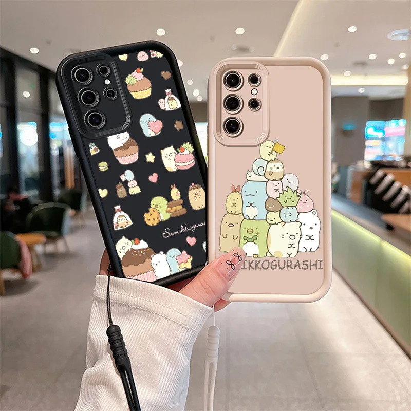 S-Sumikko G-Gurashi Eyes лестница веревка Чехол для телефона Xiaomi 12T 11Lite 14 Poco F5 F4 2 X5 4 3 M3 Redmi 9AC