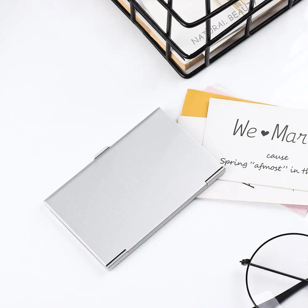 Лидер продаж металлический держатель Серебряная коробка нержавеющая сталь