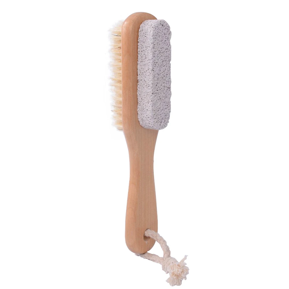 

Massage Exfoliating Scrub Bristle Dual Side Multi-use Pumice Stone
