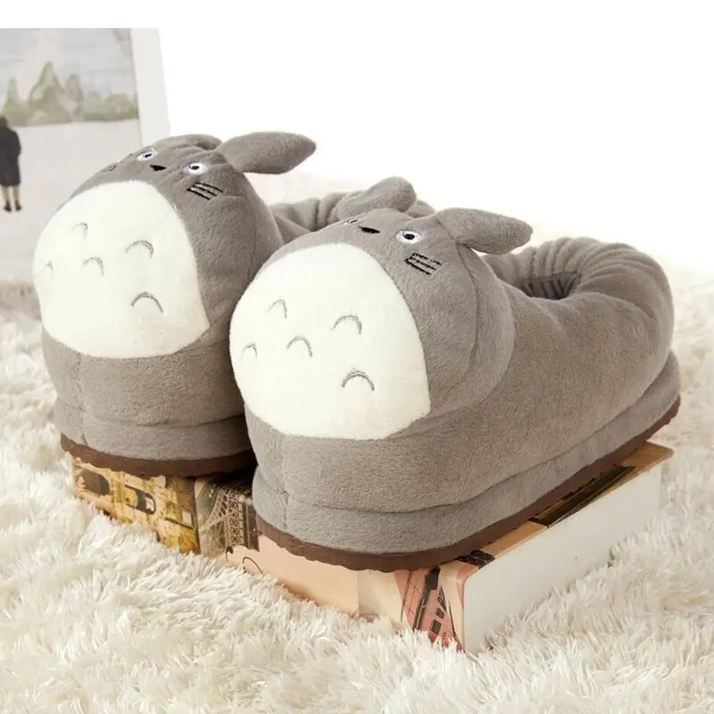 Симпатичные Мультяшные хлопковые тапочки для женщин пар общежитие Мужская