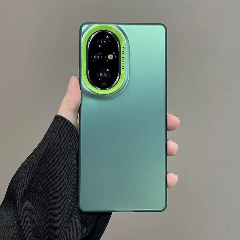 Чехол для Huawei Honor 200 Pro 5G задняя крышка мягкий imd матовый противоударный защитный