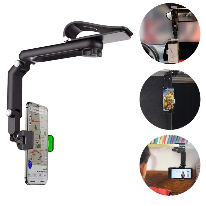 

Multifunctional Car Phone Stand For Iphone 13 12 Pro Xiaomi Samsung Support Smartphone Universal For Phone Clip Mount Stand