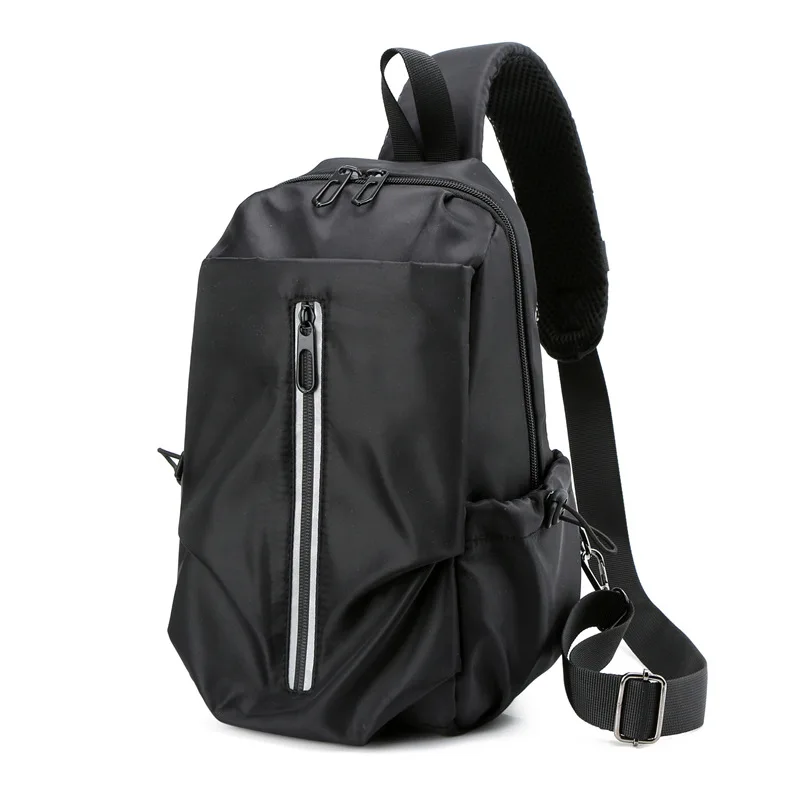 

Практичная сумка-мессенджер, Спортивная повседневная вместительная нагрудная сумка через плечо, светоотражающая спортивная сумка, модная мужская Наплечная Сумка