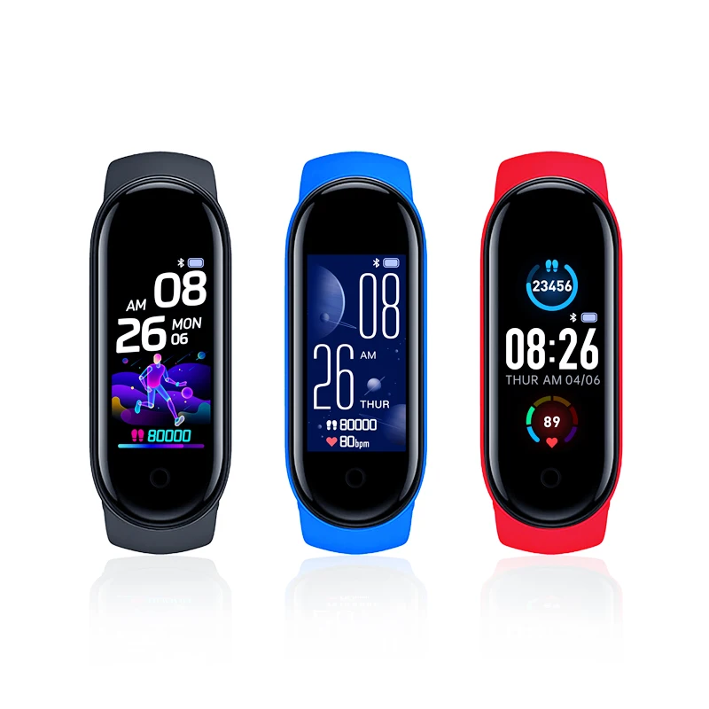 

Smart Watch Band Waterproof Smart Bracelet Heart Rate Tracking Wristband Blood Pressure Sports Smart Watch
