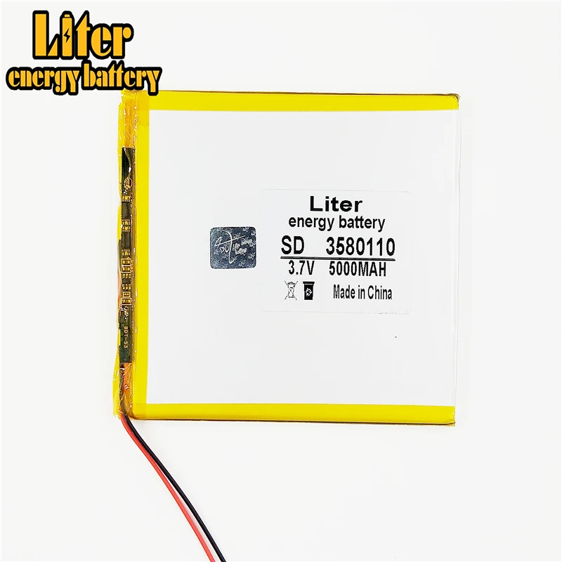 

Li-ion battery 3.7v tablet 3.7v 5000mah (Approx) for 8 inch N83,N86 A85,A86 rechargeable battery for Tablet PC 3580110