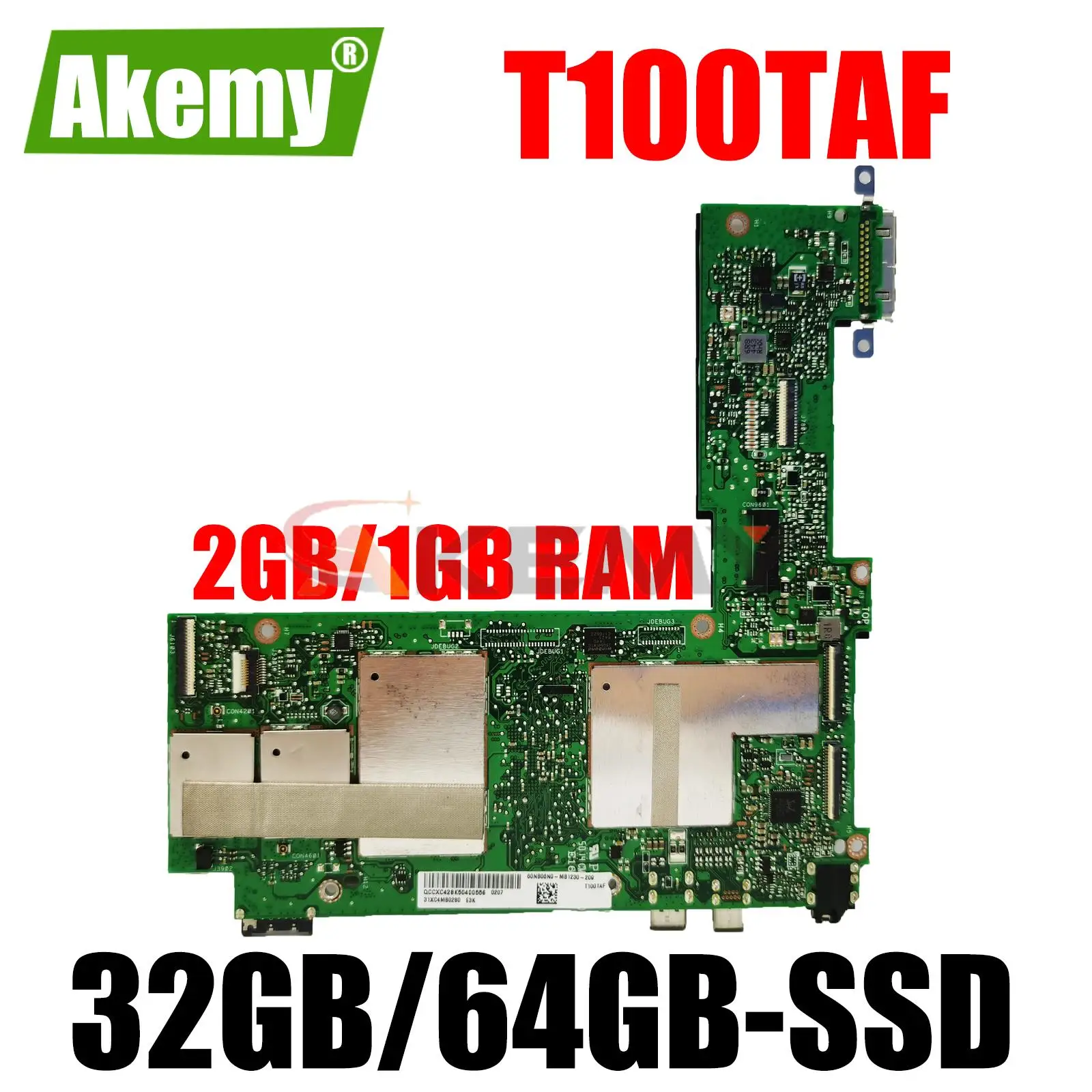 Материнская плата T100TA для ноутбука 2 Гб RAM 32 Гб 64 Гб SSD для ASUS T100TA T100TAF T100TAL T100TAM оригинальная материнская плата Материнская плата T100TA для ноутбука 2 Гб RAM 32 Гб 64 Гб SSD для ASUS T100TA T100TAF T100TAL T100TAM оригинальная материнская плата