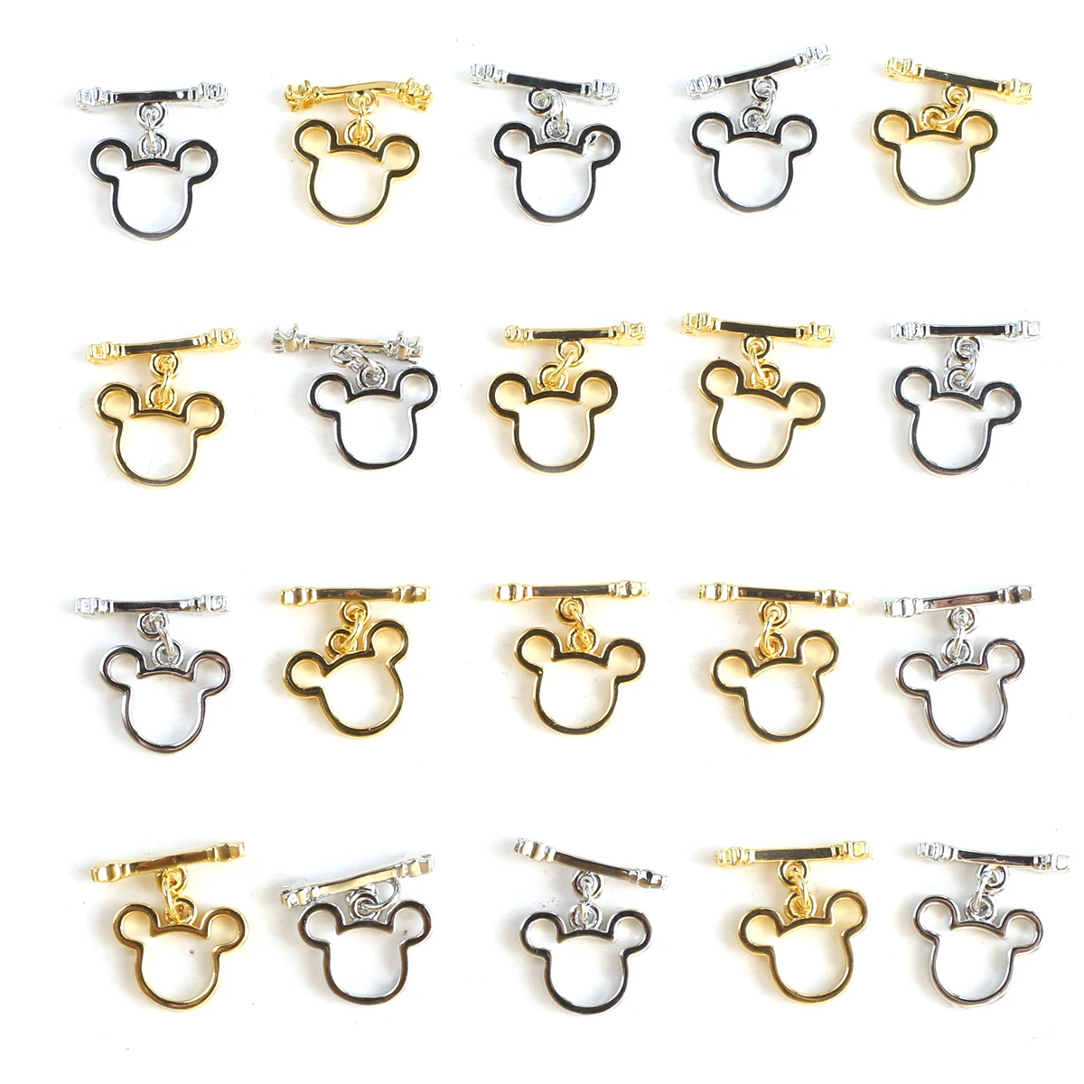 

2023 OT Copper Metal Buckle Clasps for Making DIY Jewelry Bracelet Necklace Lobster Clasp Accessories 14x13mm Wholesale