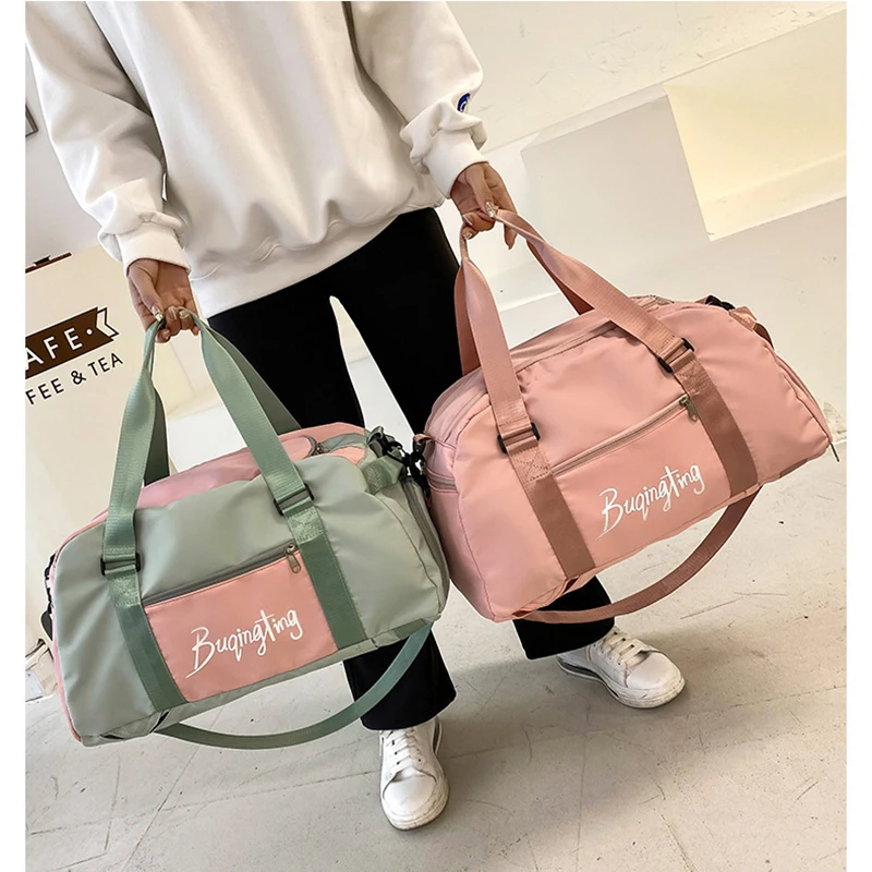 Fitness Gym Bag Sports Backpacks For Women Female Beach Travel Luggage Handbag Yoga Duffel Large Shoulder Training Weekend Bag