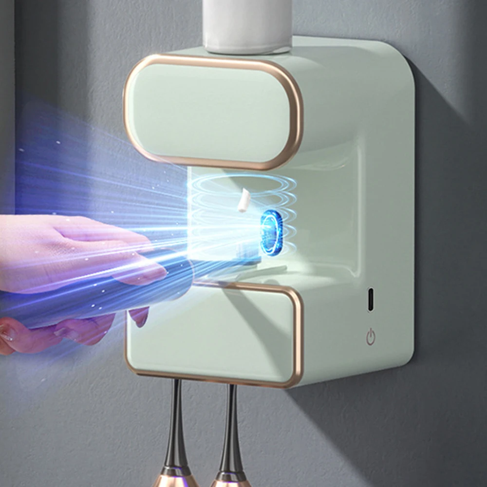 Автоматический Дозатор зубной пасты умный сенсор USB зарядка держатель для зубных