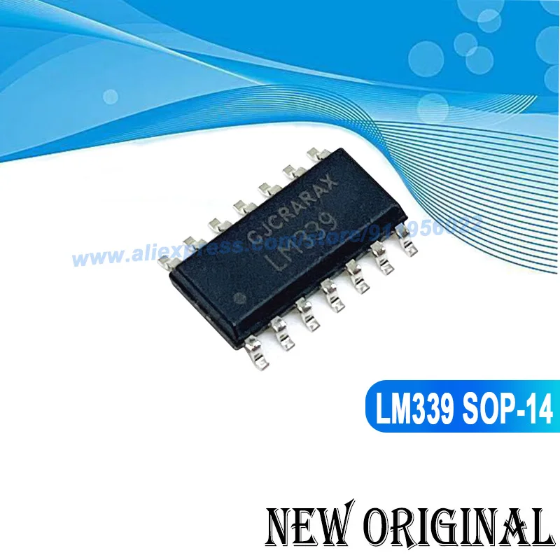 (5 Pieces) LM339 LM339DR SOP-14 | Integrated Circuits