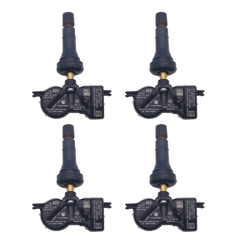 Фото Датчик давления в шинах TPMS 68313387AB для Jeep Grand Cherokee, Compass, Dodge Durango, Fiat 500x 2016-2021 гг., 433 МГц №5