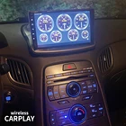Автомагнитола 128 ГБ, Android 11, мультимедийный видеоплеер для Hyundai Rohens Coupe Genesis 2009, GPS, Стерео Авторадио для CarPlay, головное устройство