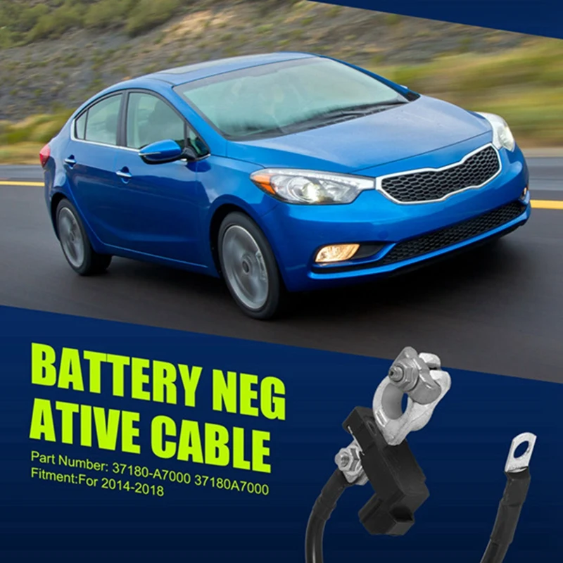 Негативный кабель батареи датчик в сборе 37180-A7000 37180A7000 для Hyundai Kia Forte 2014-2018