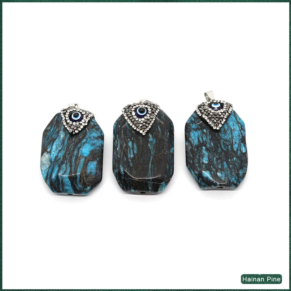 

Irregular Shape Natural Hainanese Pine Pendant 30x45mm Diy Charms for Jewelry Making Women's Earrings Charm Necklace Accessories