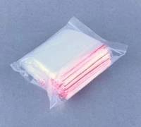 100pcslot 6x 9 cm zip lock bags clear 2ml poly bag reclosable plastic small baggies stationery holder
